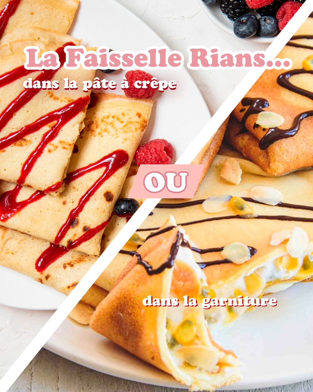 Rians, recette faisselle